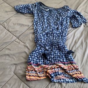 Quarter sleeve romper comfy